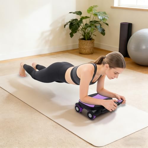 Abs Workout Wheel - color: Purple