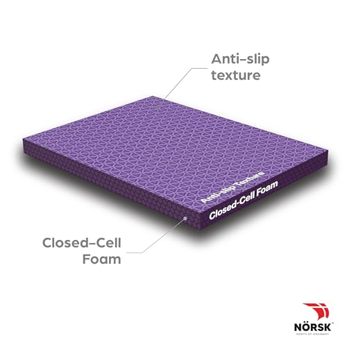Norsk Kids Puzzle Play Mats Interlocking EVA Foam Floor Tiles Solid Color, 60 Tiles - 240 Sq. Ft., 1/2" Thick, Rainbow Pack - size: 60 Tiles - 240 Sq Ft