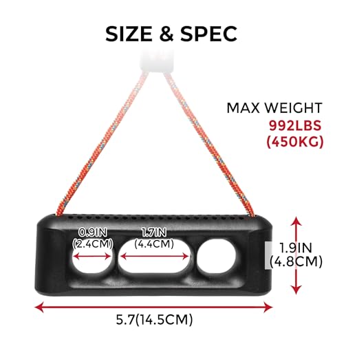 GD Fly Grip Pull Up Handles LAT Pull Down Attachments Nuetral Grip Cable | Nuetral grip Pull up bar, T-bar row Handle, 90 angle rotating, Barbell, Deadlift, Cable attachment, d handle tricep rope - color: Climbing Grip