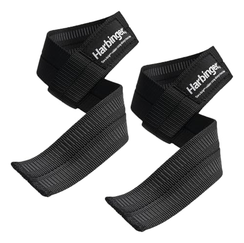 Harbinger Big Grip No-Slip Nylon Lifting Straps with DuraGrip (Pair) - style: Big Grip Original