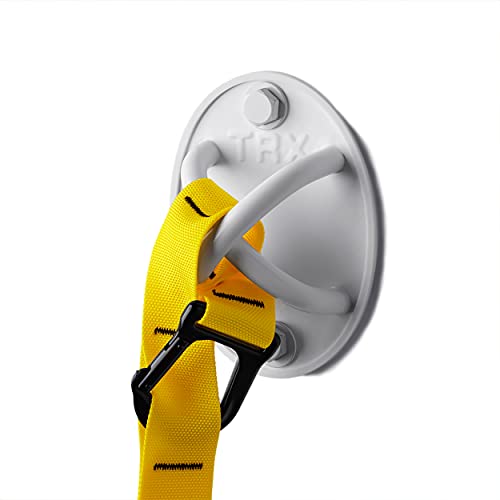 TRX Training XMount, Training Anchor Mount for Suspension-Trainer Straps, Bracket Mount for Suspension-Training Equipment - color: White, style: xmount 4