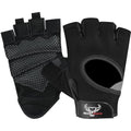 BEAST RAGE Fingerless Weight Lifting Gloves with Palm Protection Padding, Breathable Lightweight Gym Gloves for Men, Women, Weightlifting, Cycling, Exercise, Training Pull Up - color: Black, size: Small