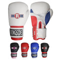 Ringside Pro Style Boxing Training Kickboxing Muay Thai Sparring Gloves - color: White, size: Small-Medium