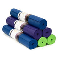 Voyage 5mm Studio Yoga Mats, 6 Pack, 72x24in - color: Assorted
