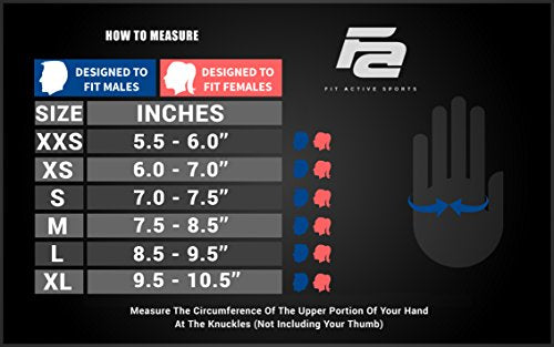 Fit Active Sports Gripper Weight Lifting Gloves with Wrist Wraps - Extra Grip & Padding for Lifting, Gym Workout, Cross Training Fitness, & Weightlifting. for Men & Women. No Calluses - size: Large