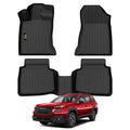Floor Mats Custom for Subaru Outback 2026 All Weather TPE Rubber Protection 1st and 2nd Row Anti-Slip Floor Liners for Outback 2026 Accessories, Black - size: For Subaru Outback 2026