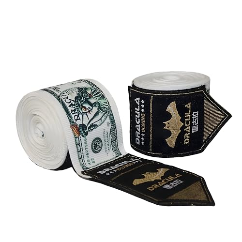 Toichi Hand Wraps for Boxing, Muay Thai, MMA –5M/197 Inches Kickboxing Hand Wraps for Men & Women, Protective Training Wrist Strips for Combat Sports, Martial Arts, Punching Bag Workout - color: Lady Liberty Badge
