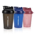 3 Pack Shaker Bottles for Protein Mixes, 17 oz Small Protein Shaker Bottle with Handle, Gym Shaker Cups with Blending Ball for Pre Workout, BPA-Free & Dishwasher Safe (Black, Pink, Blue) - color: Pink,Black,Blue