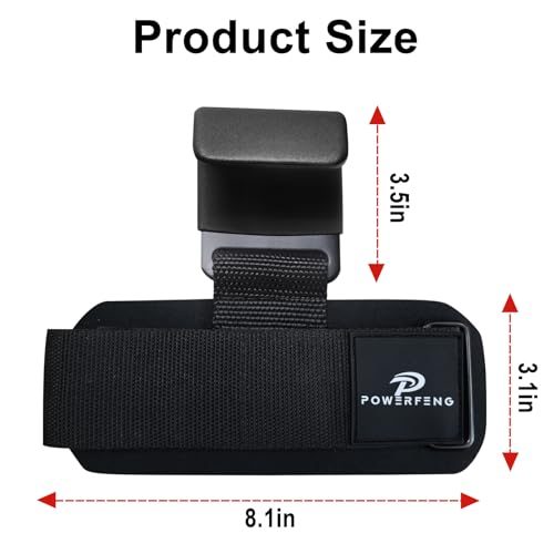 Lifting Hooks for Weight Lifting: Weightlifting Hooks Wrist Straps Hand Grip Support for Deadlift Weightlifting Gym Gloves for Men & Women - color: Black