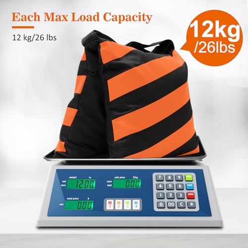 4 Packs Orange Sandbag Weight Bags for Light Stand Photography Video Equipments, Heavy Duty Saddlebags for Backdrop Stand, Photo Tripod, Canopy, Pop up Tent, Umbrella Base, Fishing Chair, Picnic Table - color: Orange