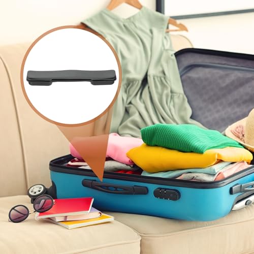 uxcell 2 Pcs Luggage Handle Replacement 8.5 Inch Suitcase Handle Carry Strap Plastic Pull Handle Grip Luggage Replacement Parts with Screws for Suitcase Box Luggage Case, Dark Grey - color: Dark Grey