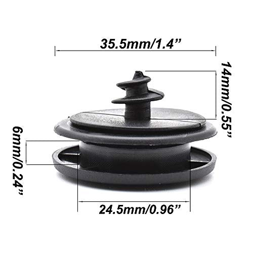 XUKEY 10pcs Universal Car Floor Mat Clips Retention Holders Grips Carpet Fixing Clamps Buckles Anti Skid Fastener Retainer Resistant