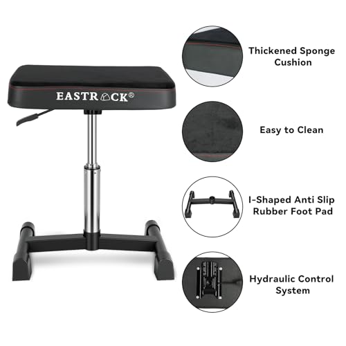 EASTROCK Professional Keyboard Piano Bench Hydraulic, Adjustable Music Seating for Digital and Acoustic Pianos