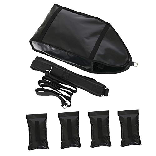 NAIZEA Adjustable Weight Sled Trainer with 4 Sandbags, Sand Sled | Upgrade Sled for Working Out,Speed & Strength Training, Football Blocking Sled, Resistance Running Sled, Outdoor & Indoor Use