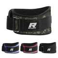 RitFit Weight Lifting Belt - Great for Squats, Lunges, Deadlift, Thrusters - Men and Women - 6 Inch Black/Camouflage - color: Camo, size: XL(43"-51")