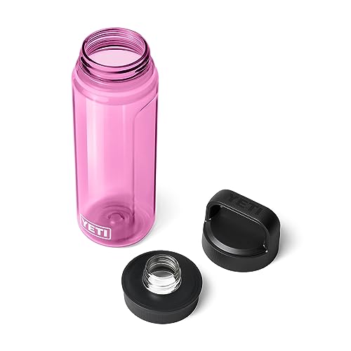 YETI Yonder Water Bottle with Yonder Chug Cap, Lightweight, Leakproof and BPA-Free - color: Power Pink, style: 25oz