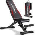 OPPSDECOR Fitness Weight Bench, 900LBS Adjustable Incline/Decline/Flat Bench with Quick Folding & Setup, Strength Training Bench Press Bench for Home Gym Full Body Workout
