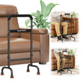 Stand Assist Aid for Elderly, Use on Chair & Couch, Fits Tight Spaces | Sturdy aluminum frame, 19.6" non-slip base. Adjustable 29.7"-39.7". 450 lb cap.Use on chair, couch, bed & toilet. - color: Black-aluminium