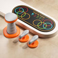 Push Up Board Set with Resistance Bands, 3-in-1 Push Up Training Kit for Home Workout, Upper Body Strength Training Equipment for Beginners, Non-Slip Push Up Training System