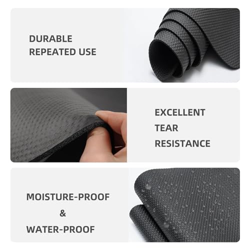 Treadmill Mat,Bike Mat,Stationary Bike Mat,Foldable Treadmill Mat for Hardwood Floors and Carpet.for Exercise Bike,Exercise Equipment Indoor Cycles,Rowing Elliptical (32" X 84.2") - color: 32" X 84.2"