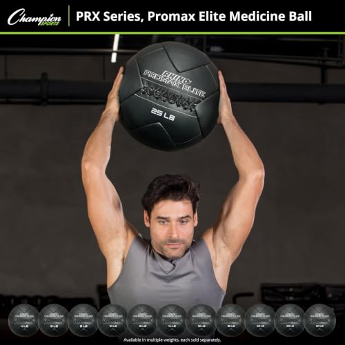 Champion Sports Rhino ProMax Elite Slam Ball - color: Promax Elite, size: 14 Pounds