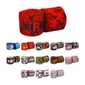 Ringside Apex 180” Boxing Hand Wraps Pair - Durable, Elastic Training Wraps with Hook & Loop Closure, Multi-Color Options, Perfect for MMA, Muay Thai, Kickboxing - color: Fire