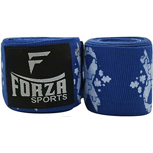 Forza Sports 180" Mexican Style Boxing and MMA Handwraps - color: Autism Awareness Blue