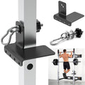 Heavy-Duty Power Rack Attachments, Quick-Install Home Gym Accessories for 2x2, 2x3 & 3x3 Power Racks, Fits 1/2" & 1" Holes - color: Step Plates for Power Cages