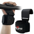 RELIFE REBUILD YOUR LIFE Lifting Hooks for Men and Women(Pair) | Pull Up Straps , Gym Reapers Lifting Wrist Grips, Heavy Powerlifting, Lifting Hooks for Weight Lifting