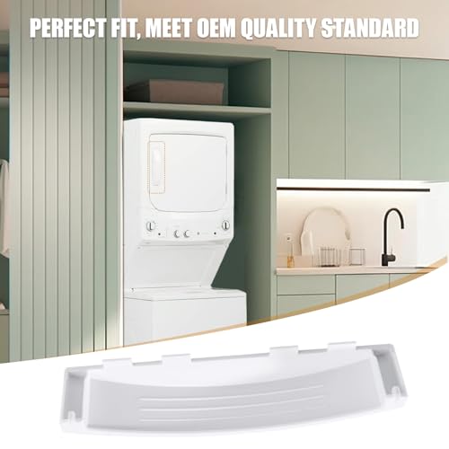 2 Pack Dryer Door Handle Replacement for GE Dryer Parts GUD27ESSMWW WE01X30378 WE01X25878 WE1M1068 PS1177202 Stack Dryer Handle