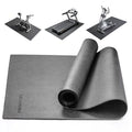 PROIRON Heavy Duty Exercise Equipment Mat, Treadmill Mat - 45"x32", 48"x24", 78"x36" - Floor Protector for Home Gym, Exercise Bike, Weight Bench, Rowing Machine, Cross Trainer - size: 48"x24"