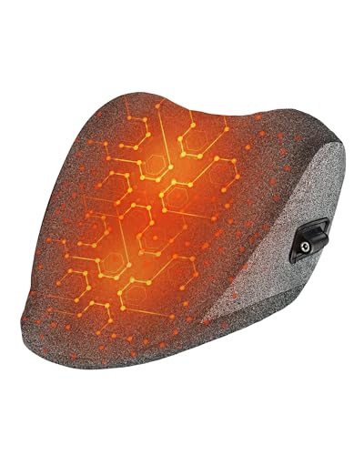 Heated Neck Stretcher Neck and Shoulder Cervical Traction Device Neck Pillow Grey Medium