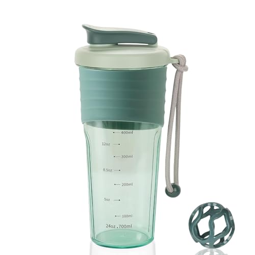 Protein Shaker Bottle,Sports Blender Bottles for Protein Mixes with Whisk Ball,Mixer Bottle,Portable Pre Workout Whey Protein Drink Shaker Cup，Midnight Blue - color: Midnight Blue