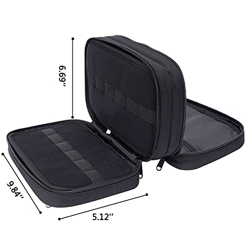 PACMAXI 84 Watch Bands Storage Carrying Case Compatible with Watches | Expandable Watch Band Holder Fit for Most Sizes of Watch Straps, Organizer for Watch Bands Accessories, Bag Only,Black - color: Black