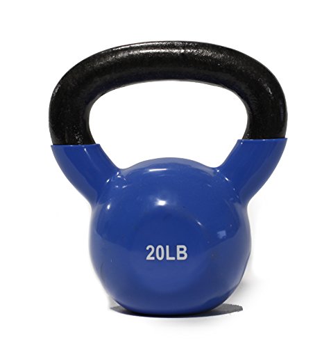 DWC Kettlebell for Strength Training, Economy Price for Professional Quality, Vinyl Coated
