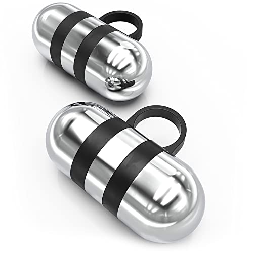 Synergee Cardio Hand Weights. Steel Hand Weights Dumbbell Set with Anti-Slip Silicone Finger Loop for Workout, Fitness, Training for Men and Women. Sold In Pairs. Available in 1lb, 1.5lb and 2lb Sets - color: 3LB Chrome