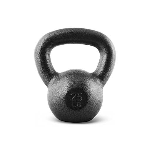 CAP Barbell Cast Iron Kettlebell - Singles and Sets, Multiple Weight Choices - size: 25.0 Pounds