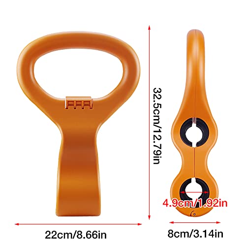 1Pcs Portable Dumbbell Adjustable Weight Exercise Grip Unisex Fitness Dumbbell Grip Home Workout Equipment Kettlebell Grip Adapter