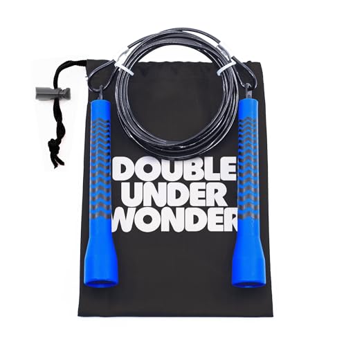 Double Under Wonder Jump Rope, Tangle-Free Speed Rope, Adjustable Speed Rope for Men, Women, Indoor Fitness Training Speed Skipping Rope, Jumping Rope, Perfect for Boxing Workout, Cardio, Endurance Training, Jump Rope for Double Unders - color: Gain Train