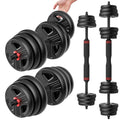 FDS4 Adjustable Dumbbell Set, 20/30/40/60/80 lb Free Weight Set with Connector, 3-in-1 Design for Dumbbell, Barbell, and Weight Plate Training, Home Gym Fitness Equipment for Men and Women - color: 60LB(30LB Pair)