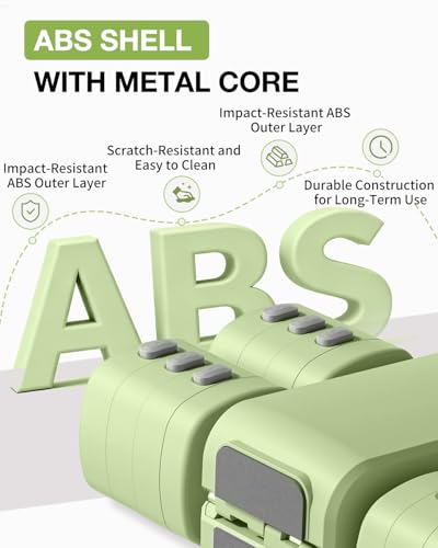 Adjustable 2-in-1 Dumbbell & Kettlebell Set, Free Hand Weight 4.4lb~11lb for Home Gym Training - color: Green