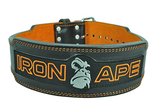 13mm Single Prong Powerlifting Belt for Weightlifting Bodybuilding Strongman 4 inch - size: Large