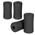 Foam Foot Pads Rollers Two Pair for Home Gym Exercise Machines Equipments Replacements with 1 Inch(2.5cm) Rod (Foam 5.12" X 2.76" Od X 0.87" Id) - color: Foam 5.12" X 2.76" Od X 0.87" Id