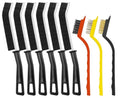 9PCS Crevice Cleaning Brush, Hard Bristle Scrub Brushes Tools for Deep Cleaning Gap, Multifunctional Grout Brush for Home, Bathroom, Kitchen, Window and Corners