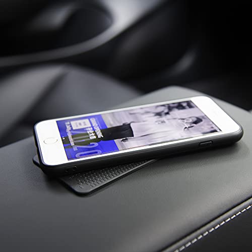 Car Dashboard Non Slip Mat, JIMISHA Anti Slip Pad, Anti Slide Sticky Dash Pad, Multifunctional Fixate Gripping Gel Pad for Radar Detector, Cell Phone, Keys, Glass, GPS, Coins 6.3x2.8 inch (2 Pack) - color: 2 Pack