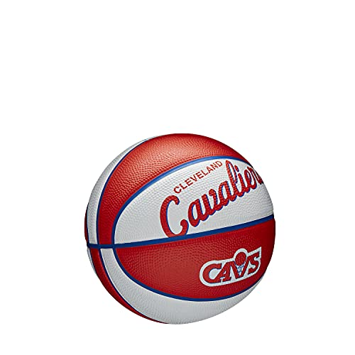 WILSON NBA Team Retro Mini Basketballs - Mini Size - 3" - color: Cleveland Cavaliers, size: Mini