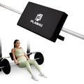 Plan4U Hip Thrust Back Pad for Squat Rack & Olympic Barbell Bar Tilt-pad | Bench Press, Shoulder Back Support, Versatile, Space-saving, Workout Pad, Split Squat, Plank, Elevated Push-ups, Glute Bridge - size: 20x10x3 Inch