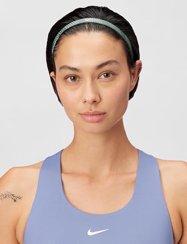 Nike Women's FLEX CLASSIC 6 PACK HEADBAND - color: Light soft pink/light army/white