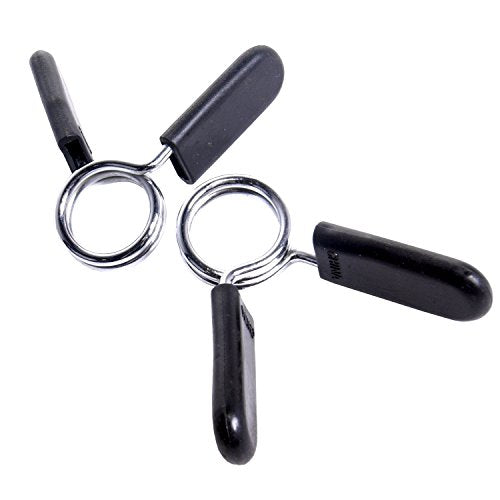 CAP Barbell Unisex Standard 1 - Inch Spring Clip Collars, Pair