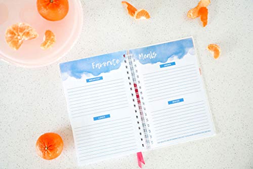 CBJ Well Journal, A 12-Week Food and Exercise Journal for Women by Coaching by Jennifer - Health Tracker and Goal Planner to Log Weight, Diet, Exercise, Body Measurement, Mindfulness, and Wellness